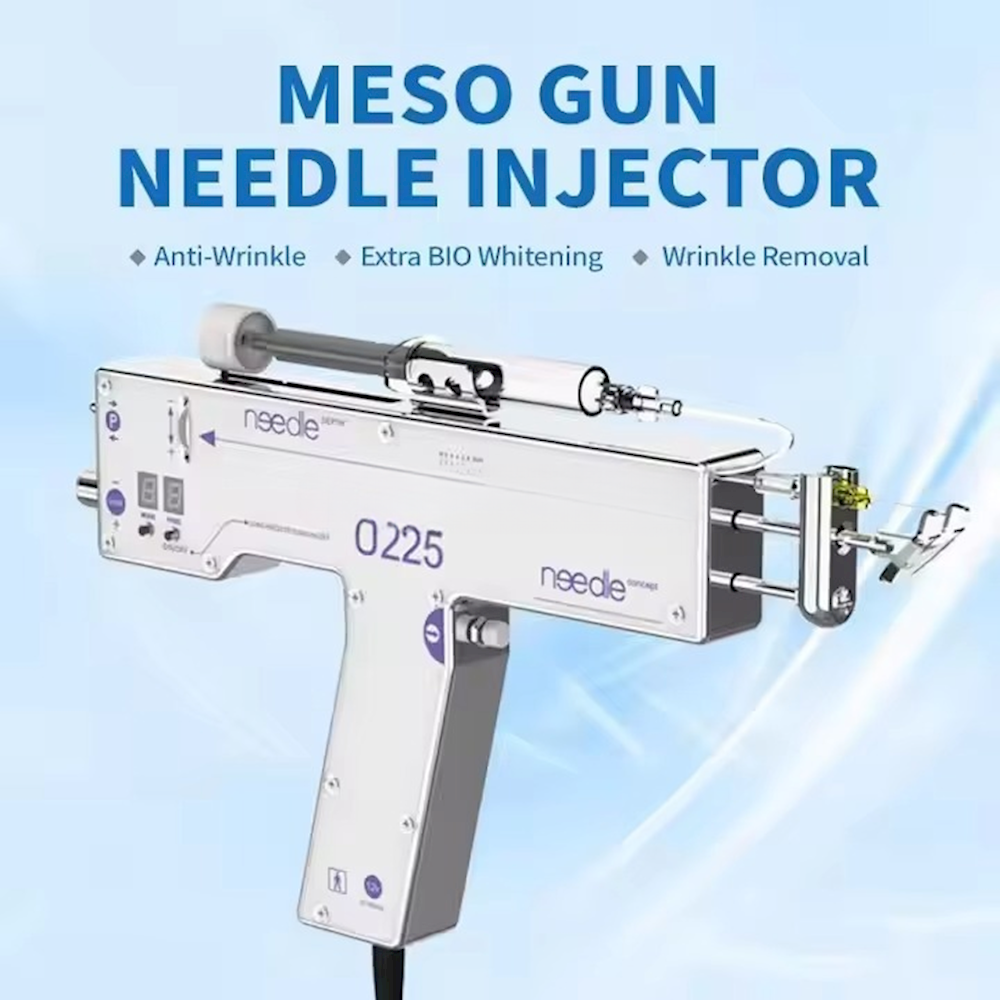 Mesotherapy Gun Needle Injection Gun Prp Mesotherapy Injection Gun Needleless Anti-aging Nano Crystal U225meso