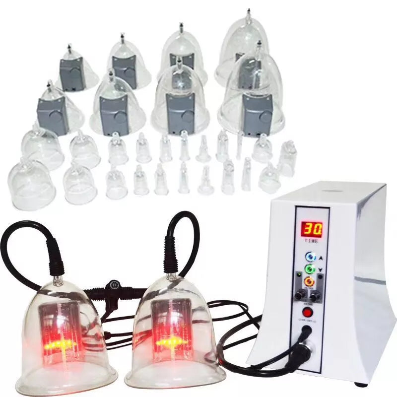 Butt Lifting Vacuum Therapy Xxxl Cups/Vacuum Suction Cup Therapy/Breast Enhancement Buttocks Enlargement Machine image 4