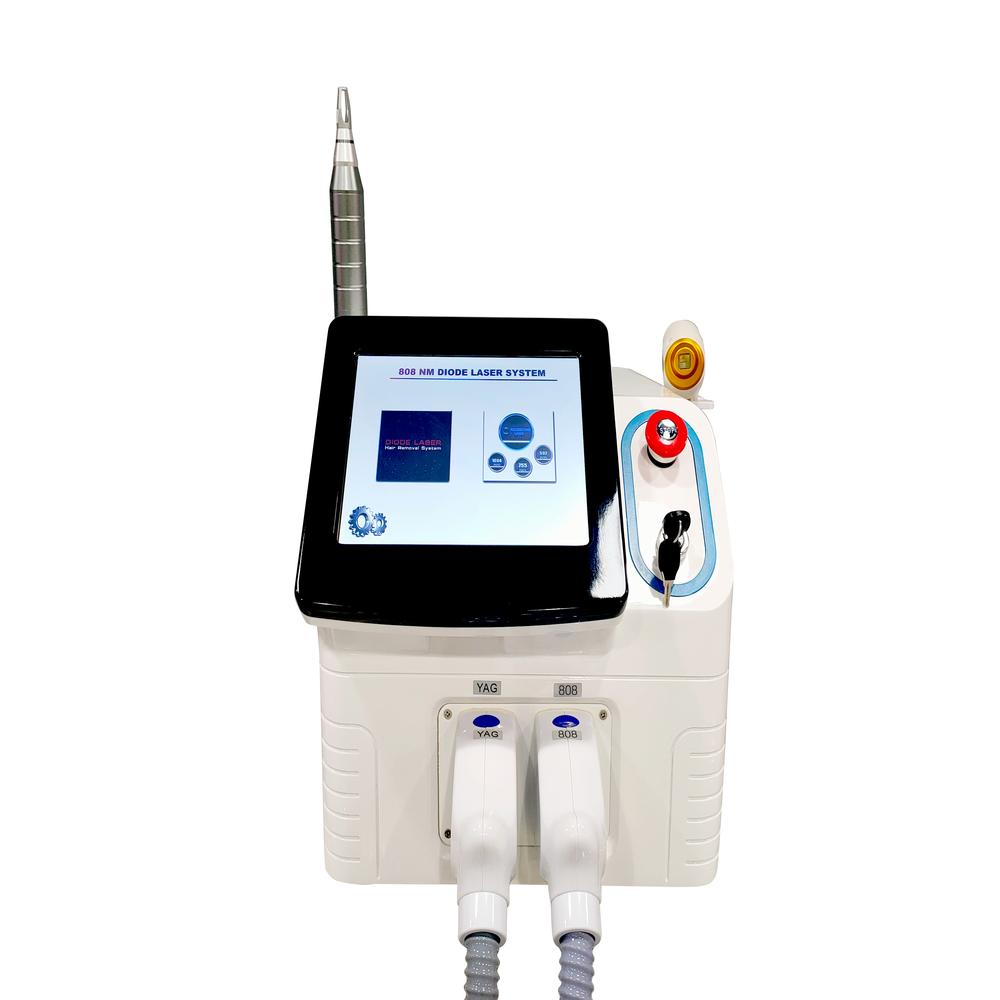 2 in 1 Laser Hair Removal and ND YAG Tattoo Removal Laser