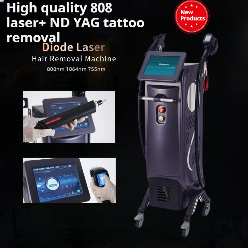 New Technology Diode 808 1064 755nm and ND Yag tattoo PMU device image 0