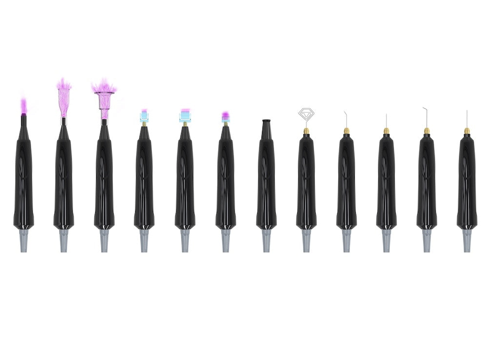 Beauty Device OEM Face Air Cleaning Derma Roller Portable Cold Plasma Machine ABS Home Use image 2