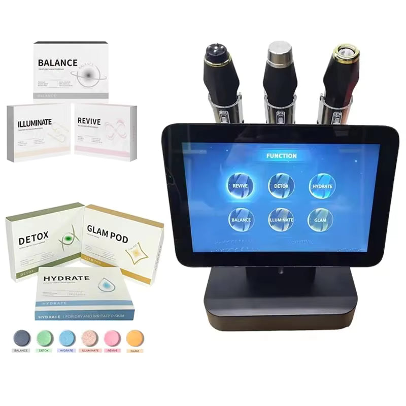 3-in-1 OxyGenX Skincare & Skin Revitalizing Bubble Device image 0