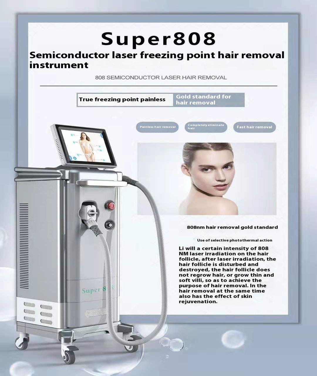 Super 808 Hair Removal Permanent Hair Removal Laser Eplilator image 3
