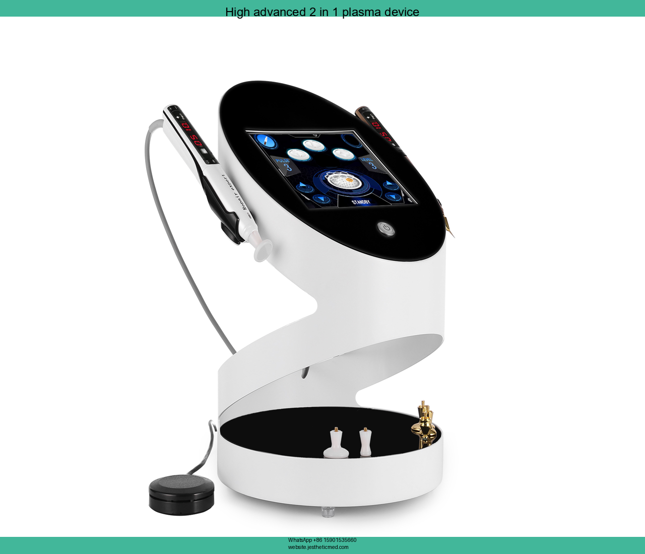 High Advanced 2 in 1 Flash Plasma+Ozone Plasma Technology