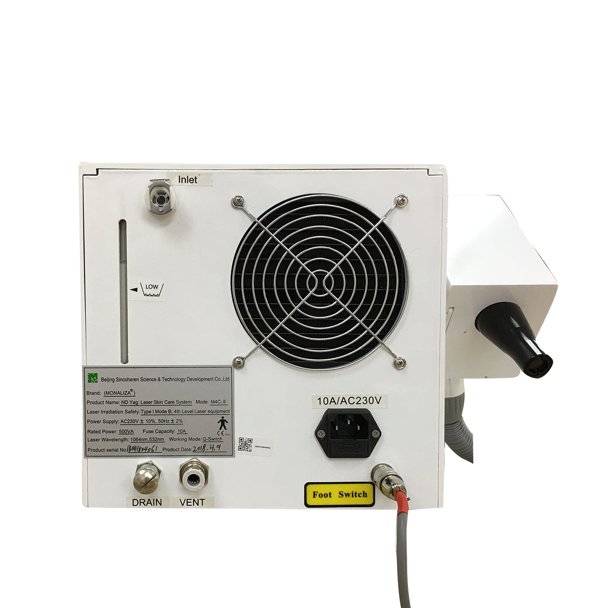 MINI ND YAG Q SWITCH TATTOO REMOVAL LASER