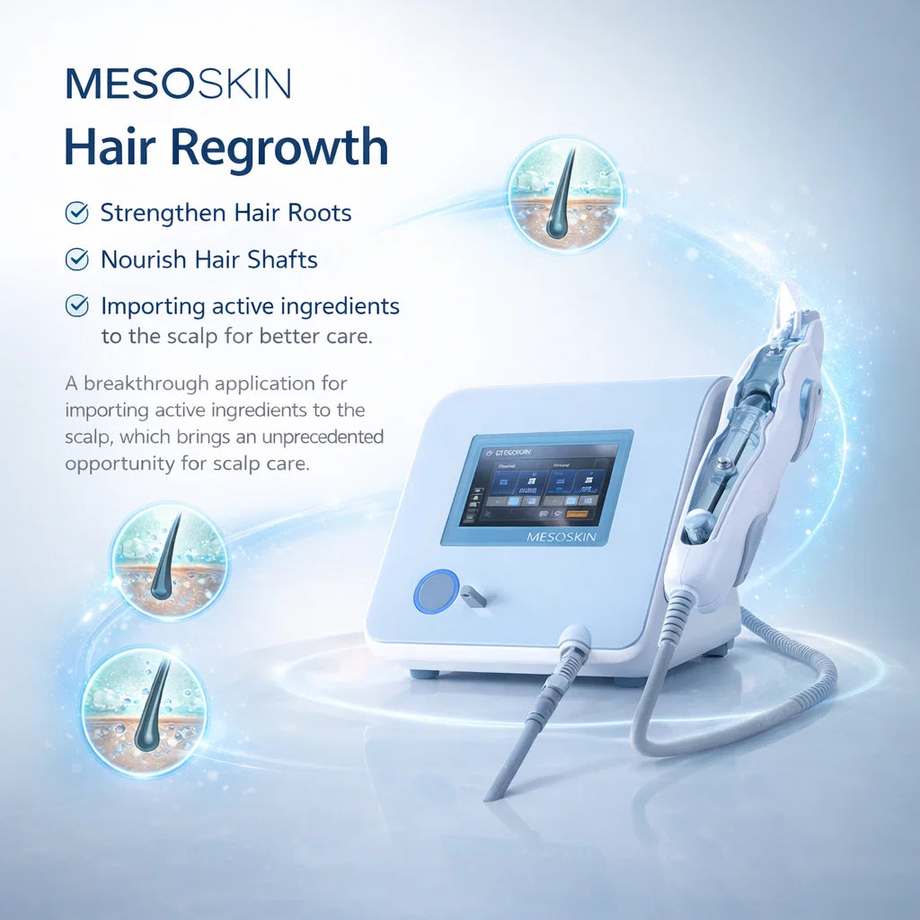 Meso Gun Injector Hair Scalp Hair Regrowth Strengthen Hair Roots Nourish Hair Shafts image 0