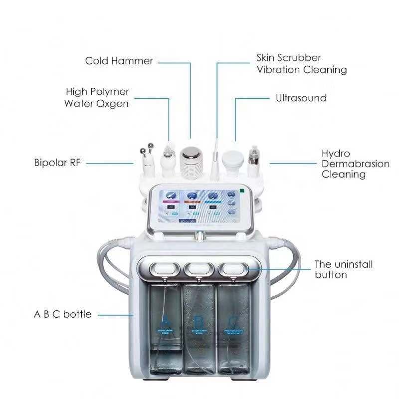 4th Gen Hydro Dermabrasion Facial Machine 6 in 1 image 3