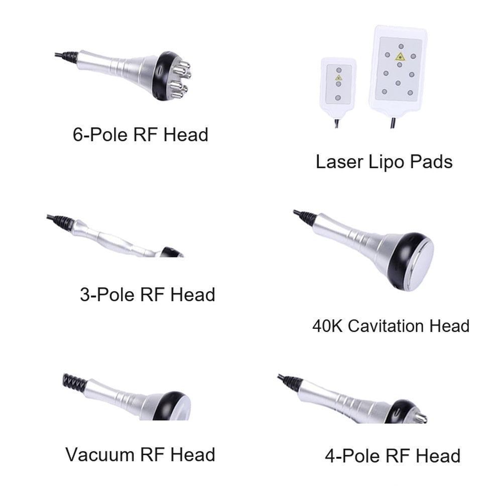 6-in-1 40K Cavitation RF Weight Loss & Body Contouring Machine