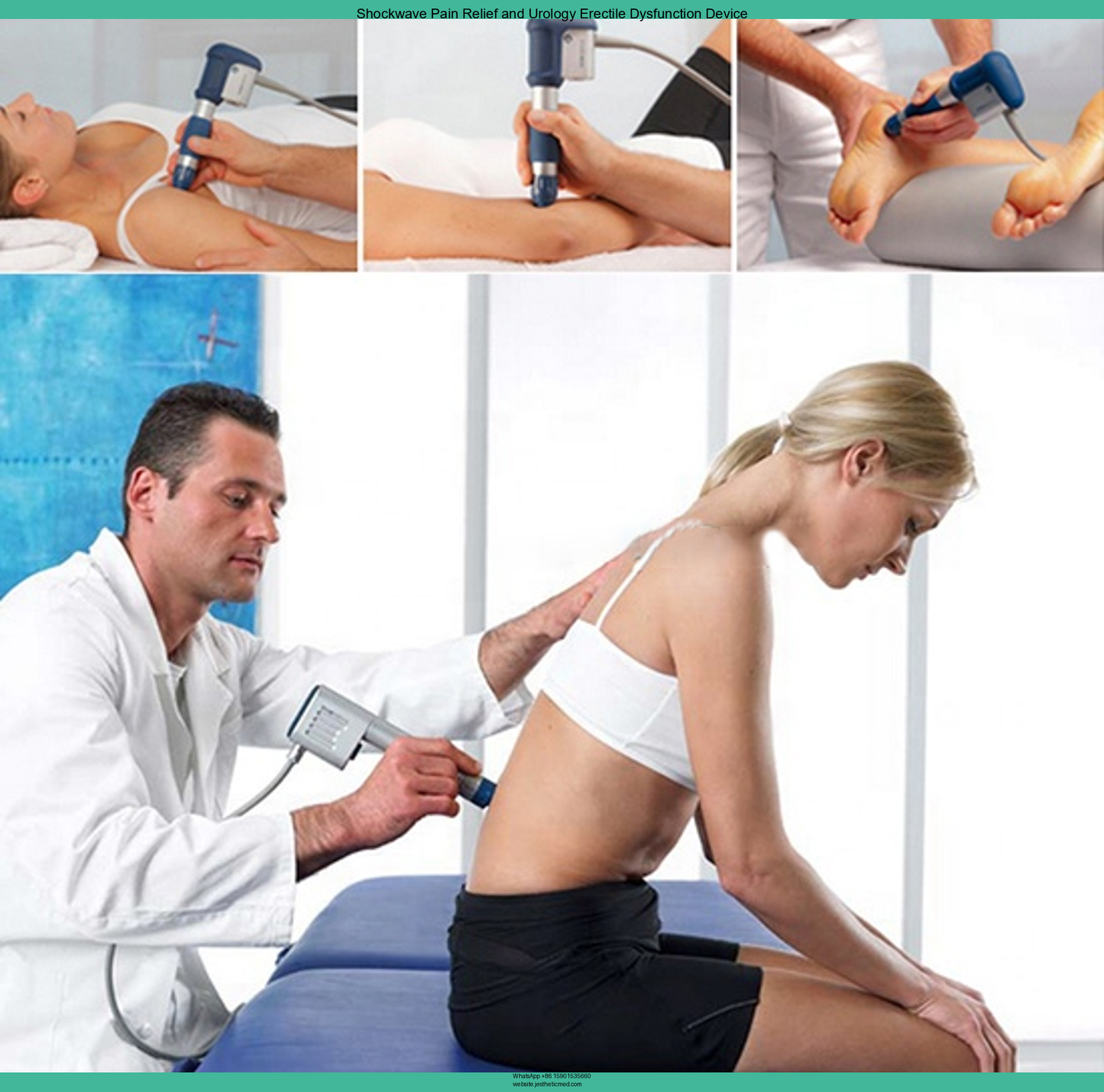 Urology Erectile Dysfunction Shock Wave Therapy EDSWT BS-SWT6000 ShockWave Therapy Equiment for ED