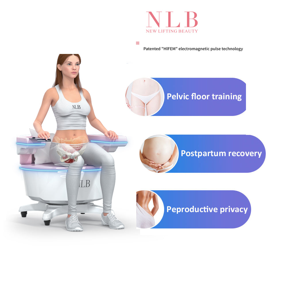 EMS Pelvic Floor Dysfunction, Urinary incontinence Treatment and Strengthening Chair image 3