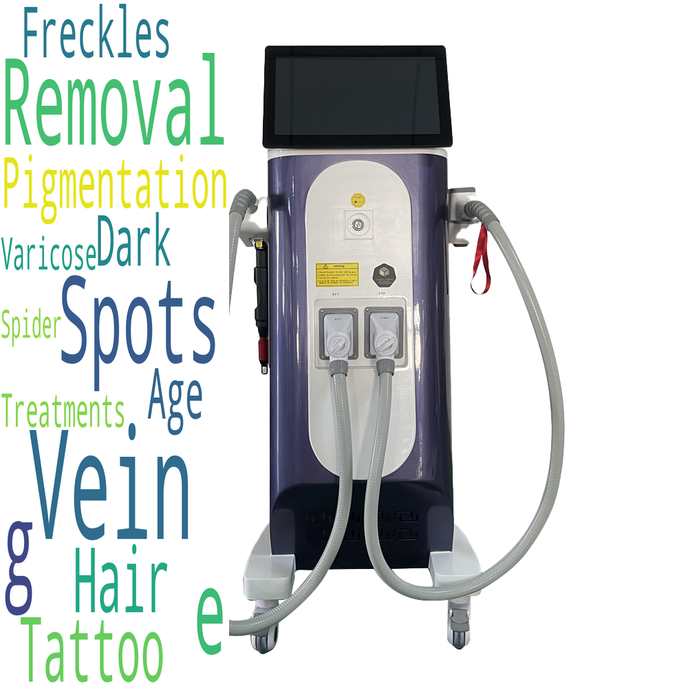 Diode Laser Hair Removal and Q Switched ND Yag Pigmentation and Tattoo Removal and Carbon Peel Machine image 2