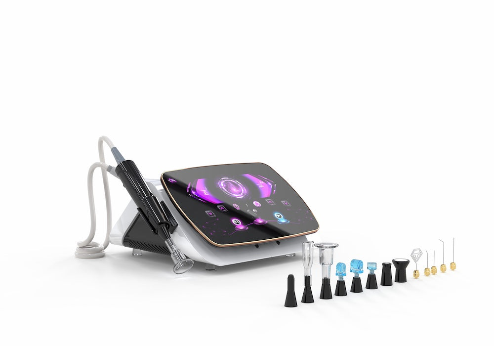 Beauty Device OEM Face Air Cleaning Derma Roller Portable Cold Plasma Machine ABS Home Use image 1