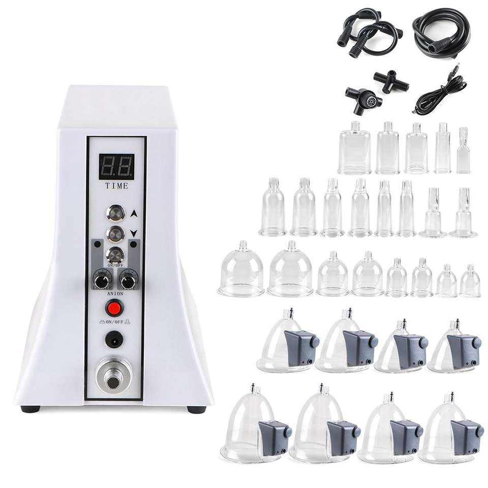 Butt Lifting Vacuum Therapy Xxxl Cups/Vacuum Suction Cup Therapy/Breast Enhancement Buttocks Enlargement Machine image 3