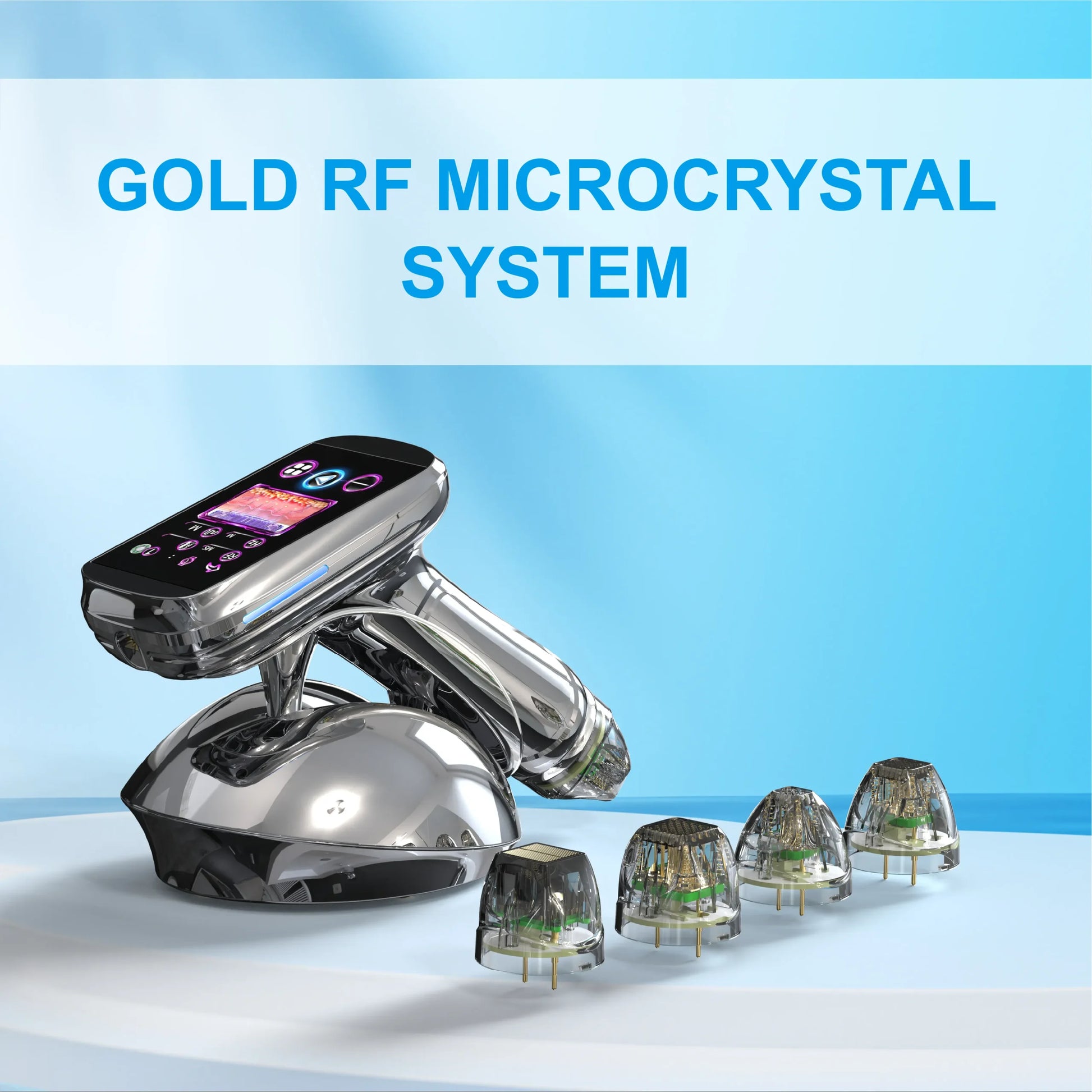 Handhold Gold RF Microneedling Machine image 2