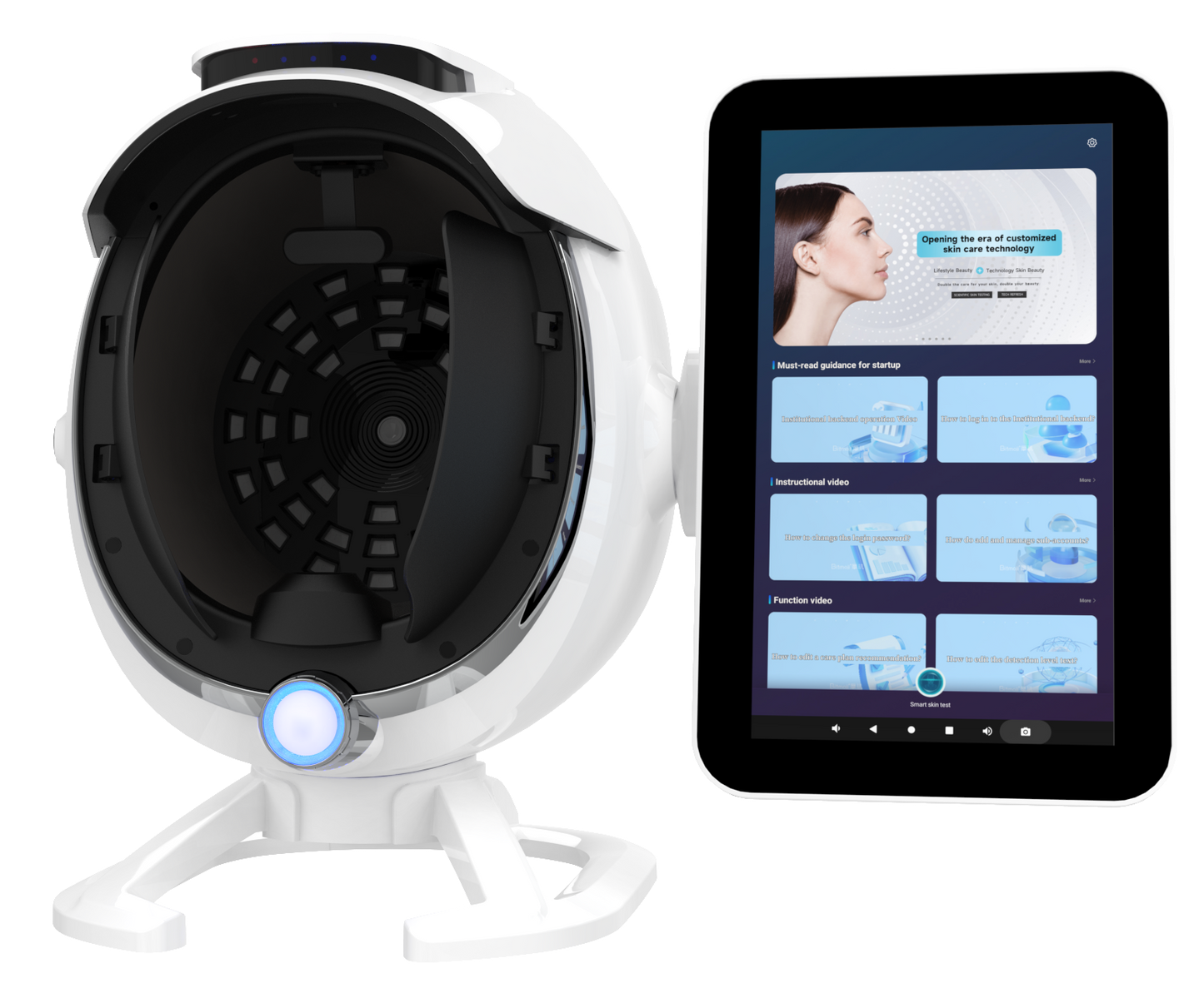 Bitimoji With Scalp Analyzer AI Intelligent Skin Tester A6