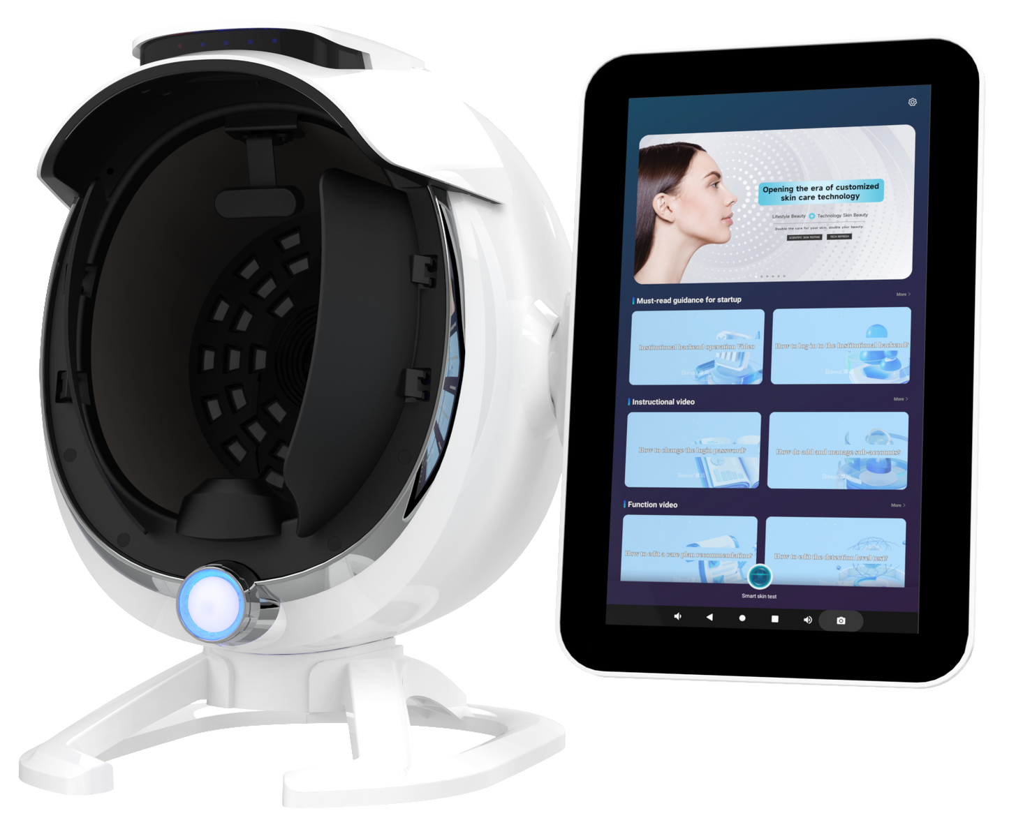 Bitimoji With Scalp Analyzer AI Intelligent Skin Tester A6