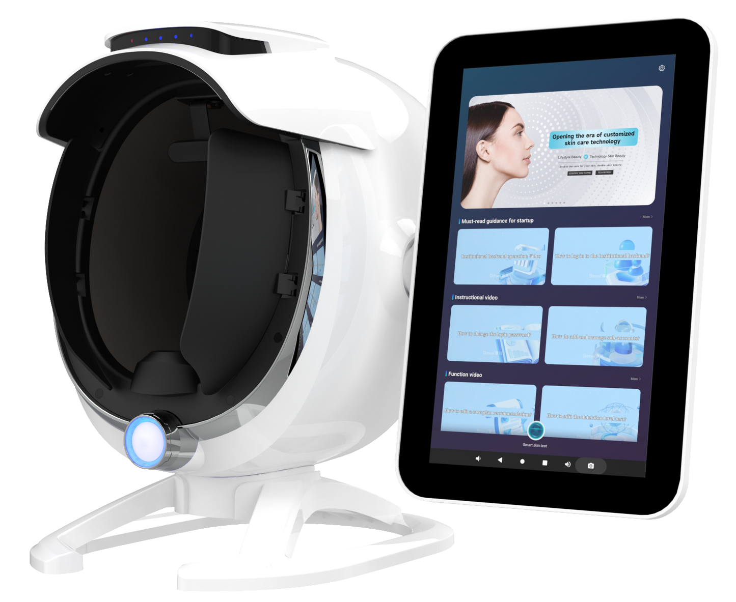 Bitimoji With Scalp Analyzer AI Intelligent Skin Tester A6