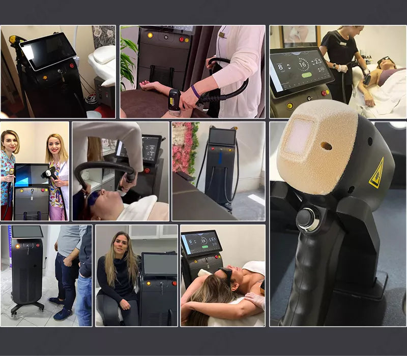 New Arrival Titanium Laser High Power755 808 940 1064nm diode Laser Hair Removal Machine
