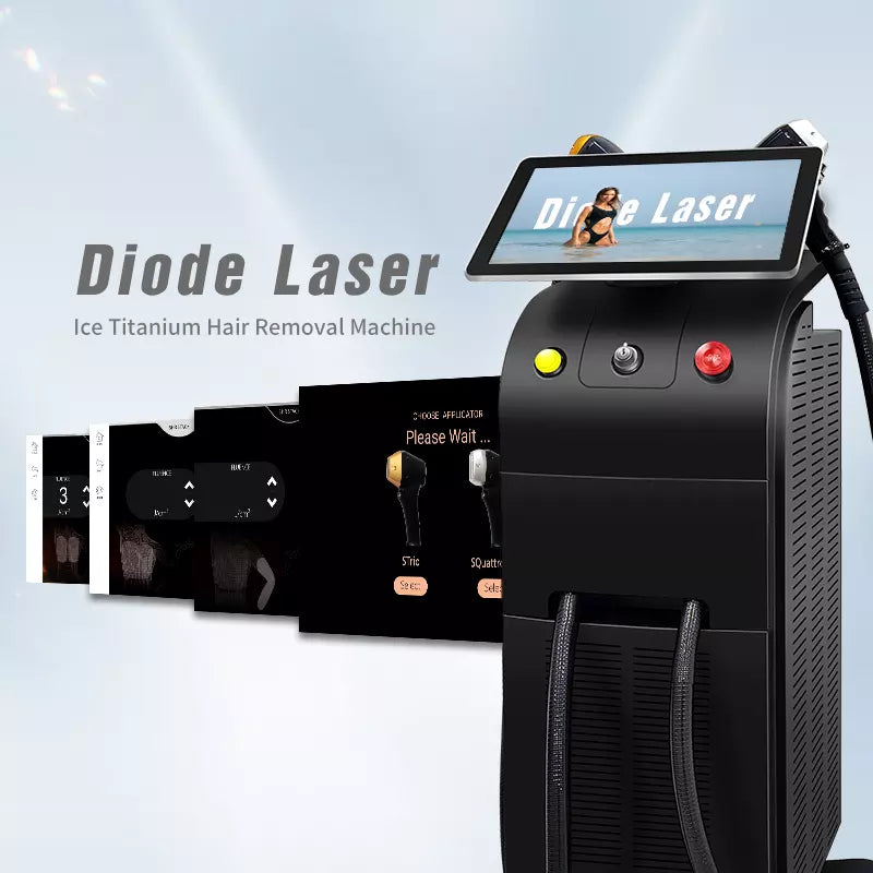 New Arrival Titanium Laser High Power755 808 940 1064nm diode Laser Hair Removal Machine