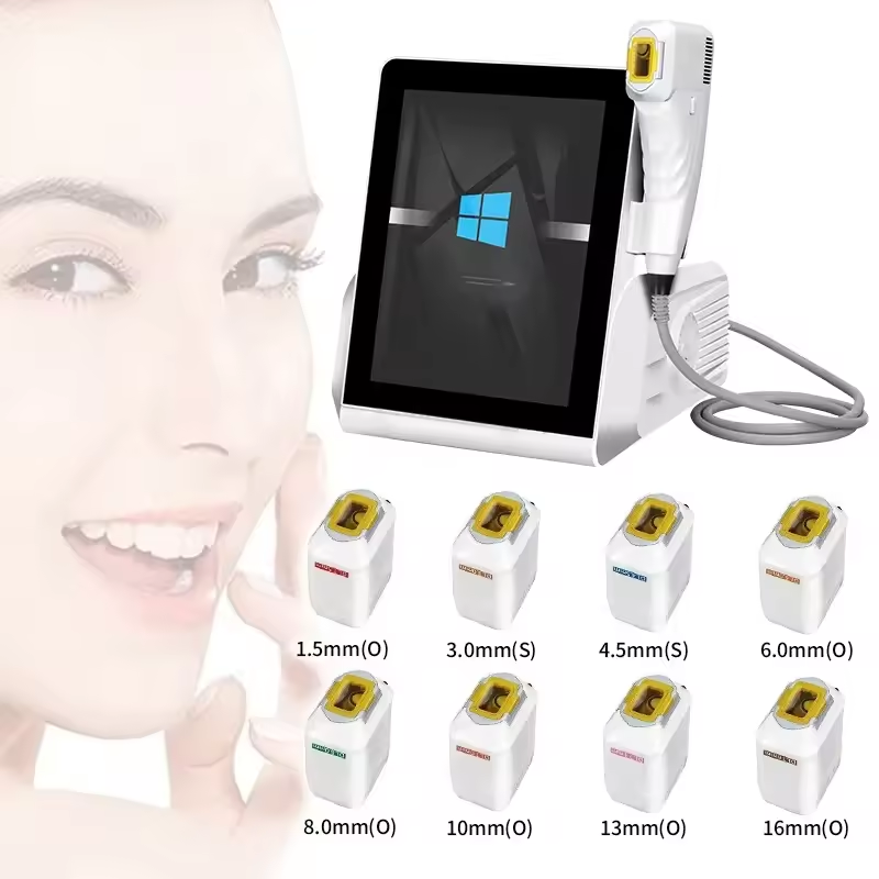 Ice 12d Hifu Machine Professional Hifu Cartridges Ultrasonic Beauty Hifu Machine For Facial Lifting Slimming