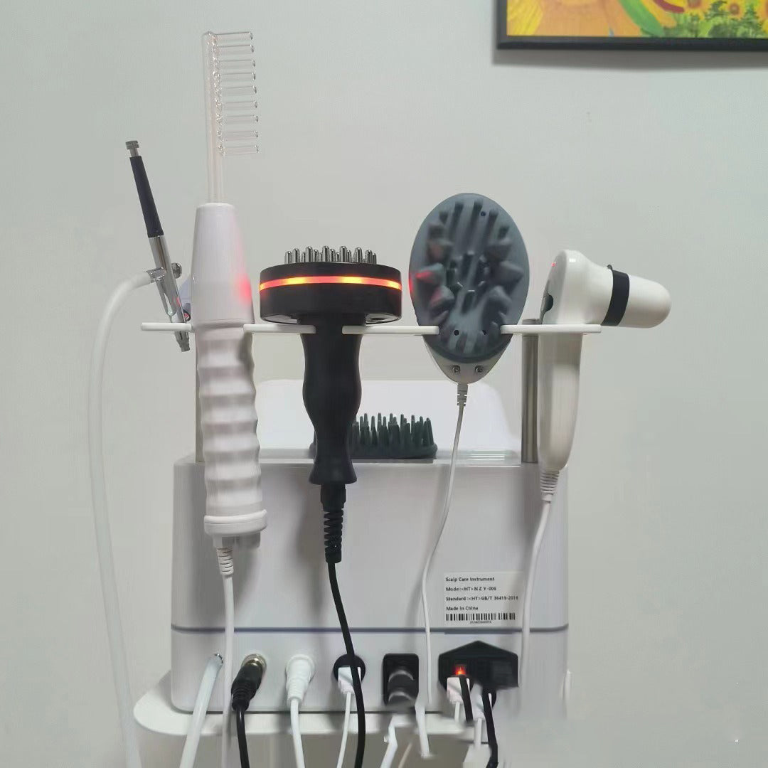 A Newest Professional Hair Scalp Care Machine Nanometer Spray Hair Therapy Machines Anti-hair Loss Scalp Massager