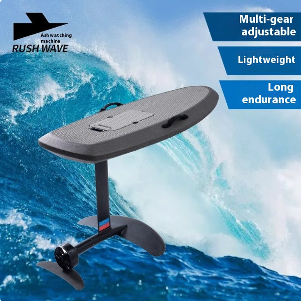 RUSH WAVE Carbon Fiber Electric Surfboard for Watching Airplanes, Water Sports Stand-Up Jet Powered Dedicated Skateboard E-Foil Board image 0