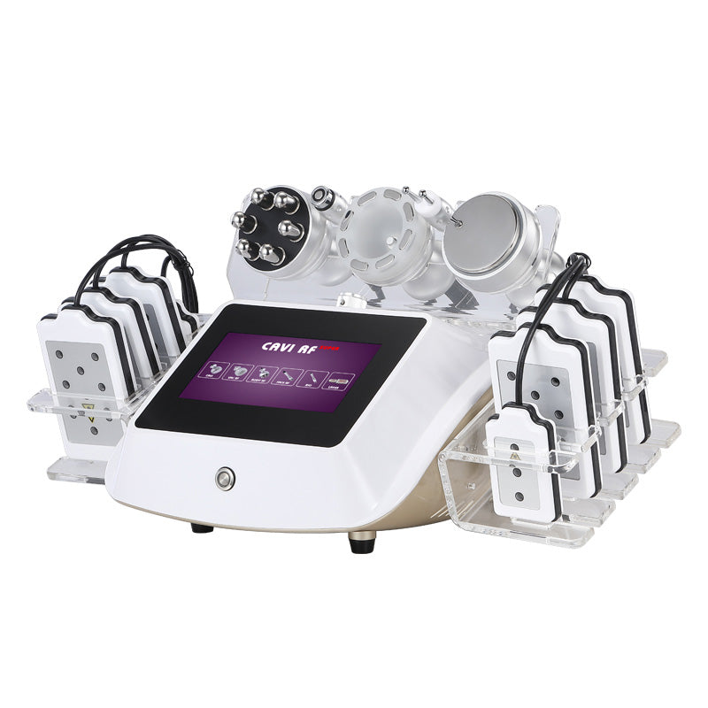 S Shape Lipo Laser Cavitation Cellulite Reduction Ultrasonic 30K Cavitation RF machine image 2