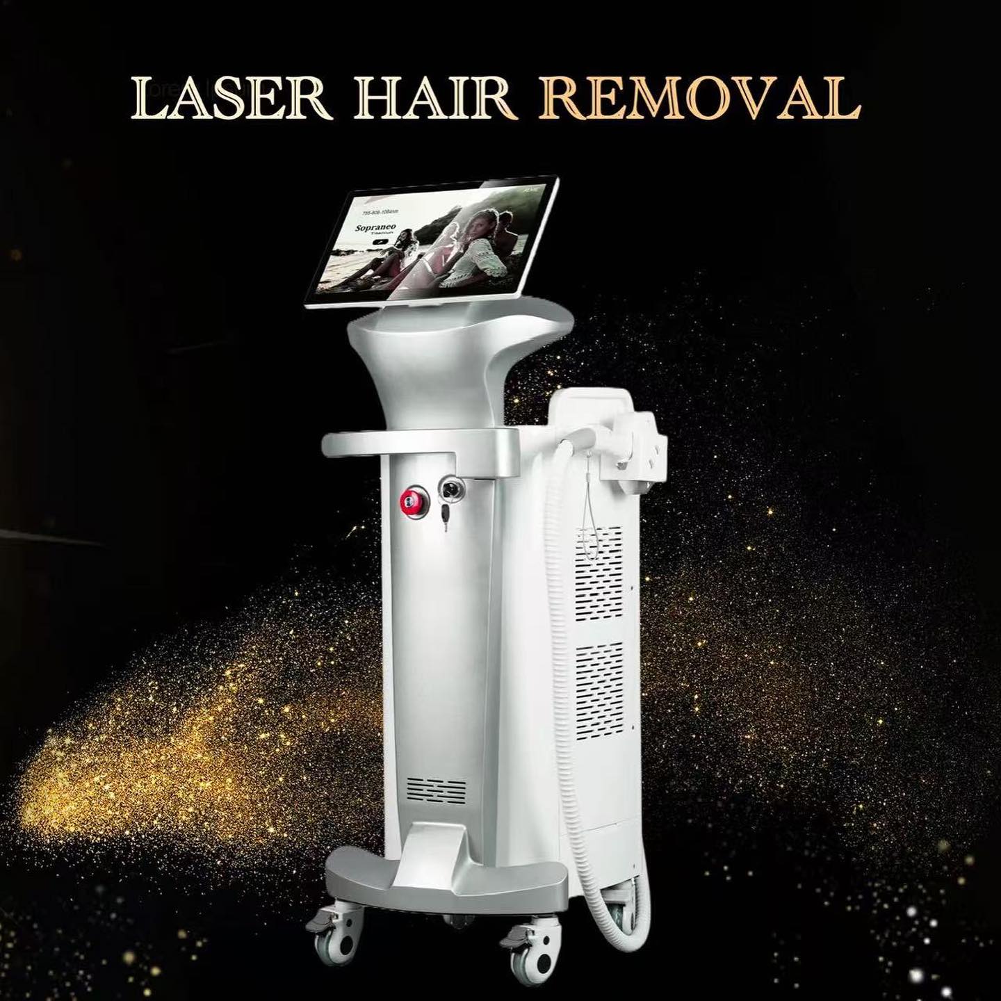 S8 Diode Laser Permanent Hair Reduction Lader 3 in 1 Waves image 0