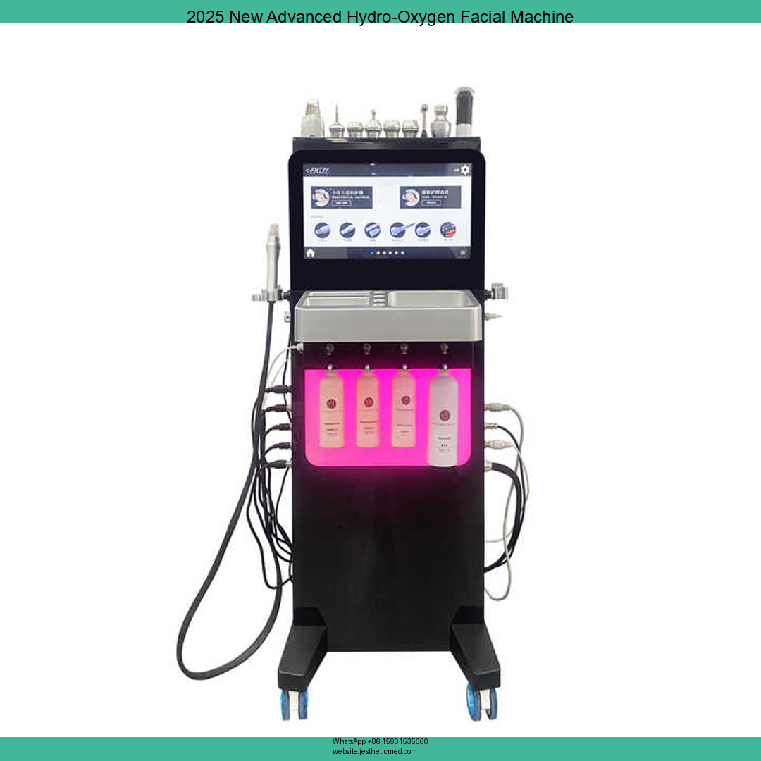 2025 New Advanced Hydro-Oxygen Facial Machine image 0