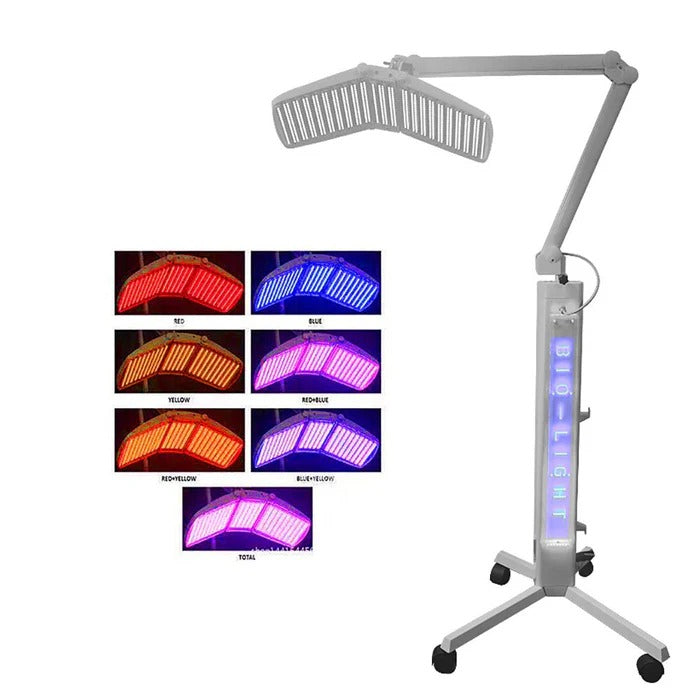 Professional Bio Light LED Skin Therapy System Photon PDT Led Light Machine 7 Colors Acne Face Whitening Skin Rejuvenation Light Therapy image 0