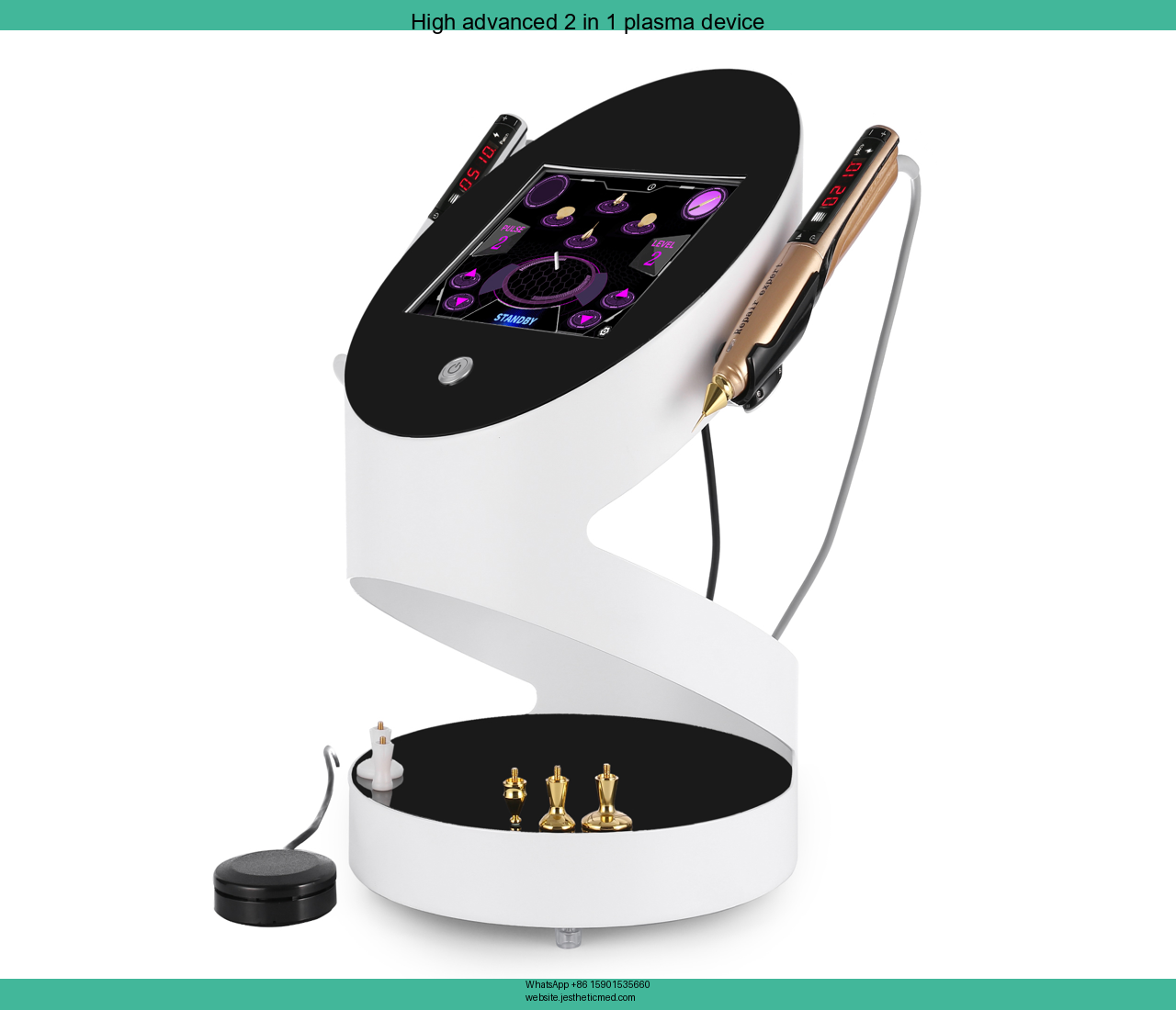 High Advanced 2 in 1 Flash Plasma+Ozone Plasma Technology image 1