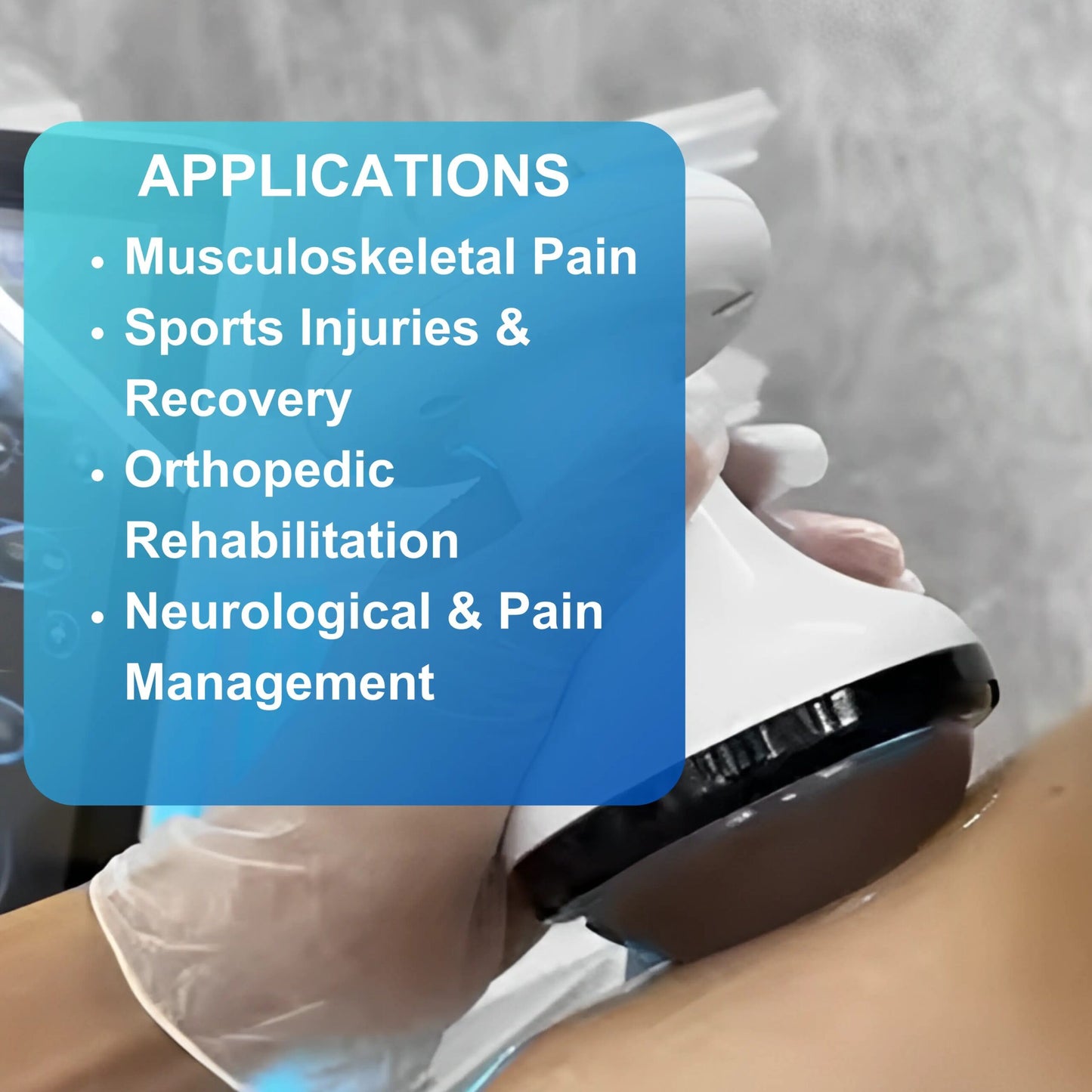 ESWT Focused Shockwave for Pain Relief Physiotherapy Focus Shockwave Machine
