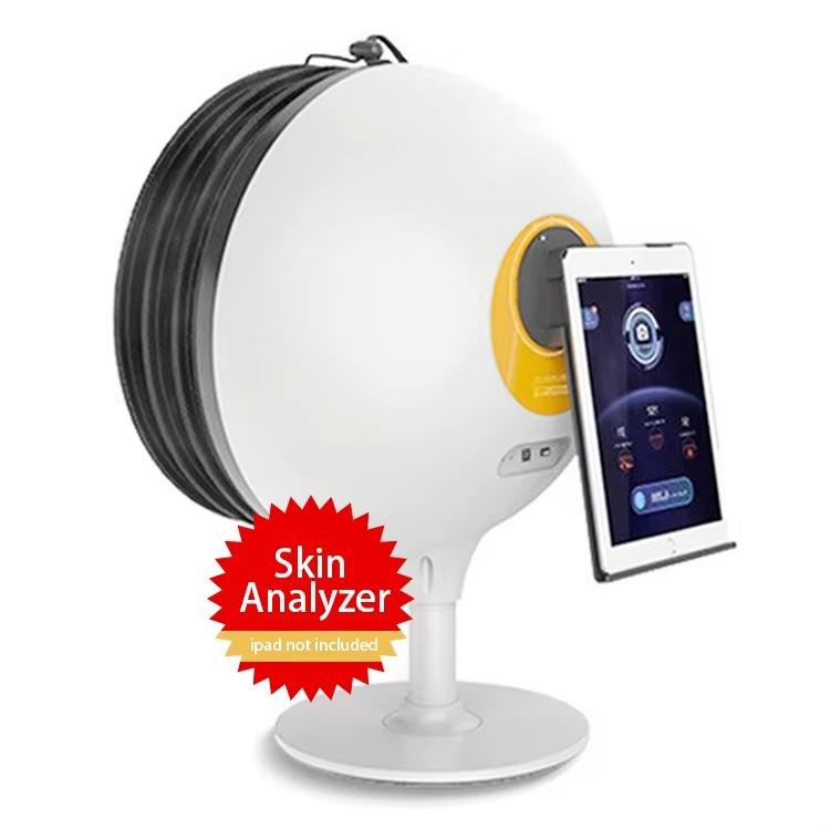 3D Display AI Skin Scanner Face Moisture Tester EU/US Plugs DJM Advanced Mirror Skin Analysis Machine Commercial Use