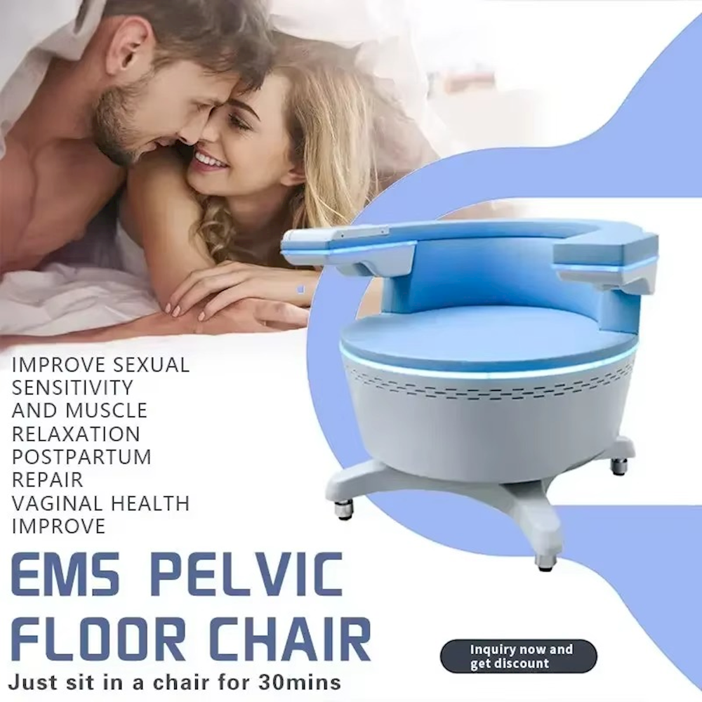 Electromagnetic Non-Invasive Pelvic Floor Chair Strengthening Pelvic Muscles Chair Promote Postpartum Repair Ems Machine