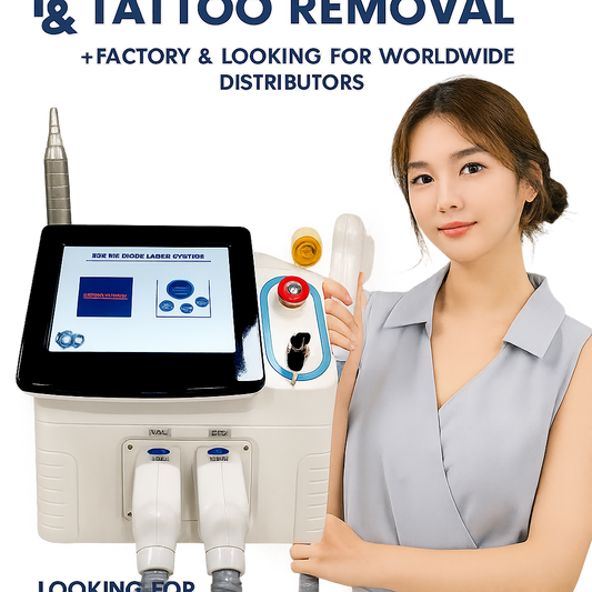 2 in 1 Laser Hair Removal and ND YAG Tattoo Removal Laser image 0