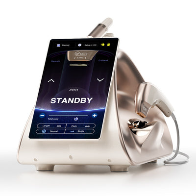 Portable 3 In 1 TT 12D HIFU Machine Facial Lifting Skin Firming Device MPTSTL Face Slimming Anti-Aging Machine With 10 Cartridges image 1