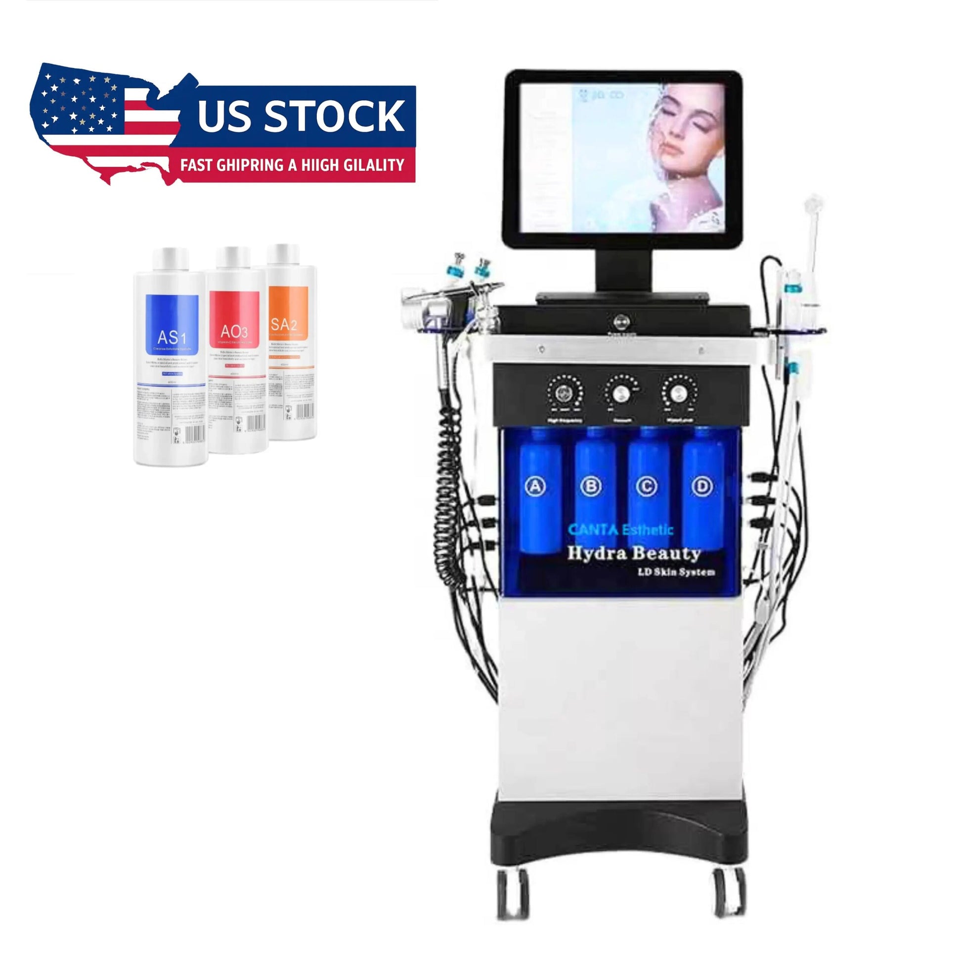 14 in 1 Hydra Dermabrasion Facial Machine Professional image 2