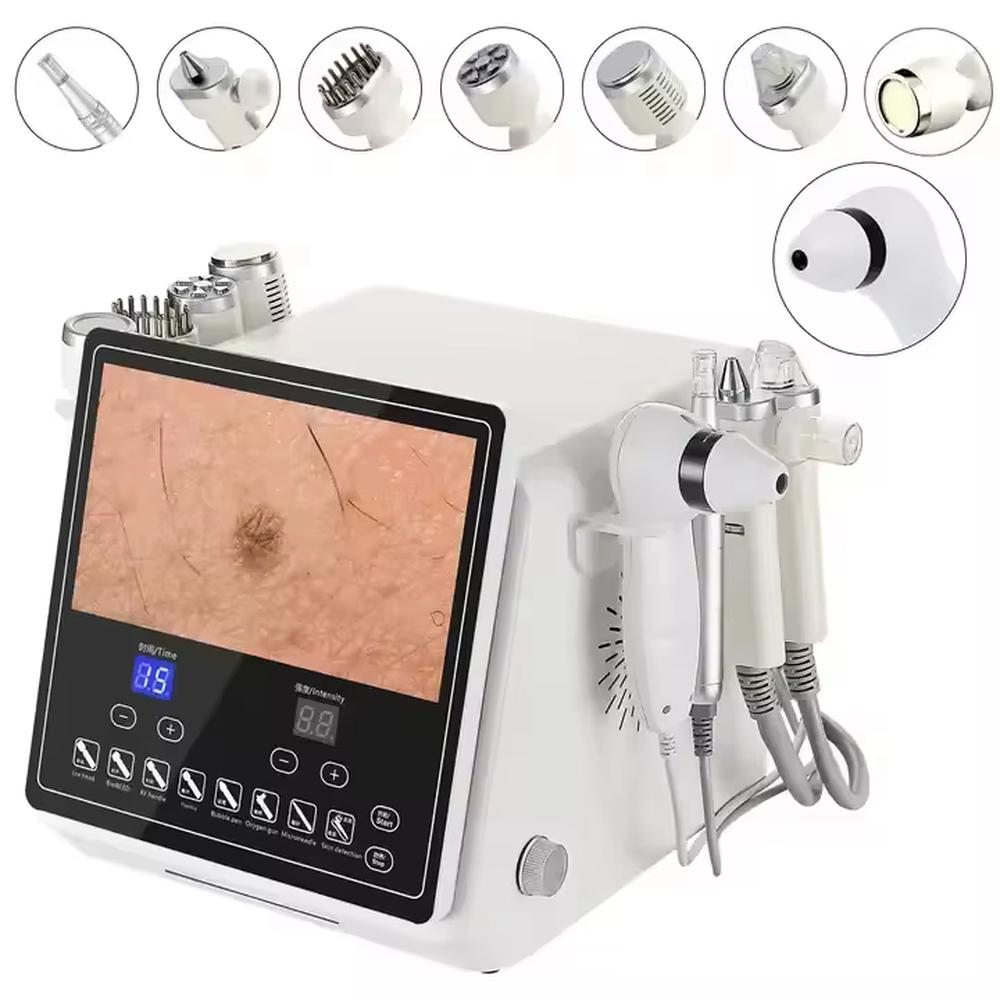 8 in 1 Facial Dermabrasion Diamond Microdermabrasion Machine for Face Lift Deep Cleansing