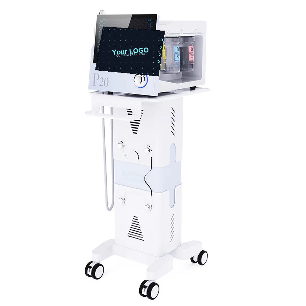 Oxygen jet multifunctional Vortext 360 Degree Suction Oxygen water scrub, facial cleansing, exfoliating beauty instrument