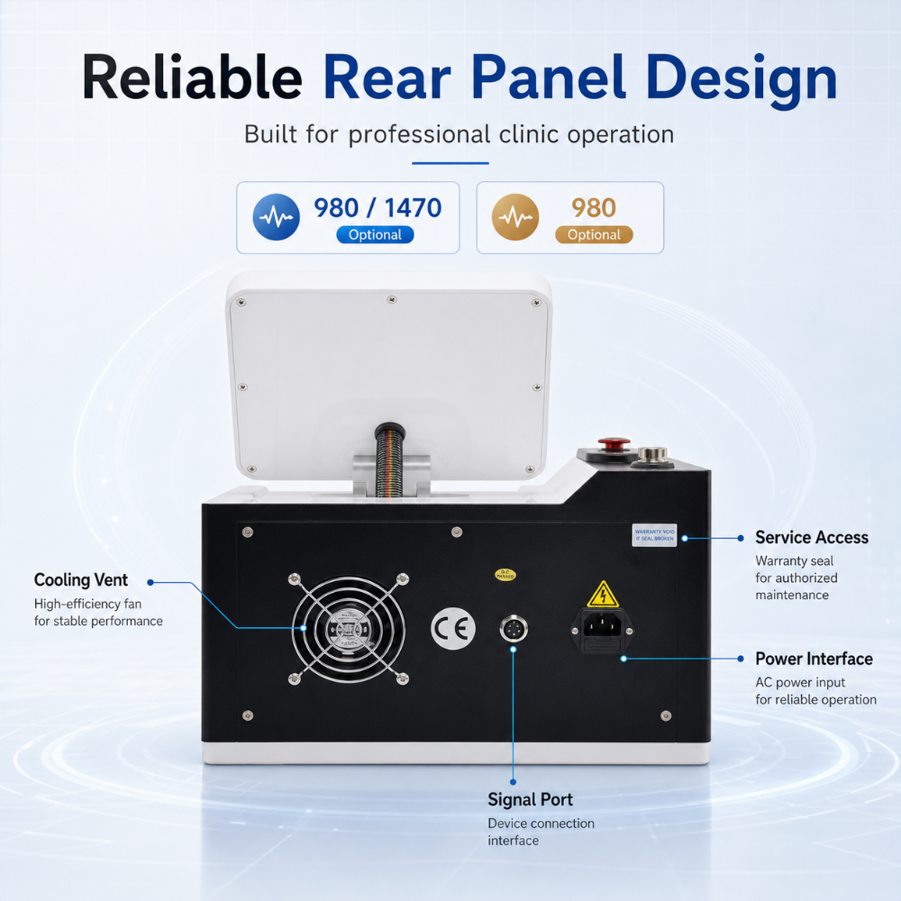 980nm / 1470nm Dual Wavelength Diode Laser Machine for Body Contouring