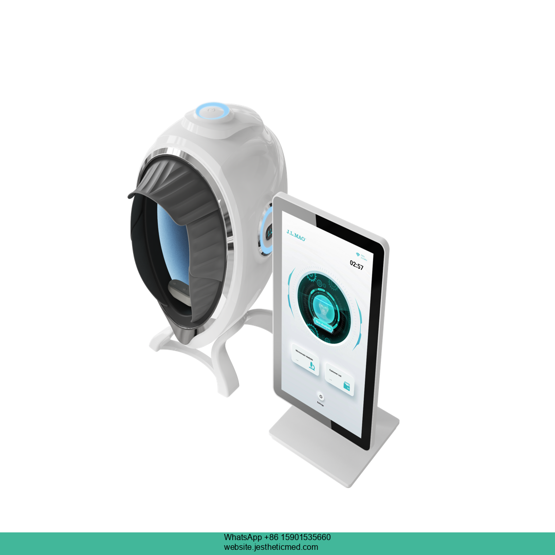 15 Inch Smart Touch Screen with Facial Analysis, iCloud, and Client Management